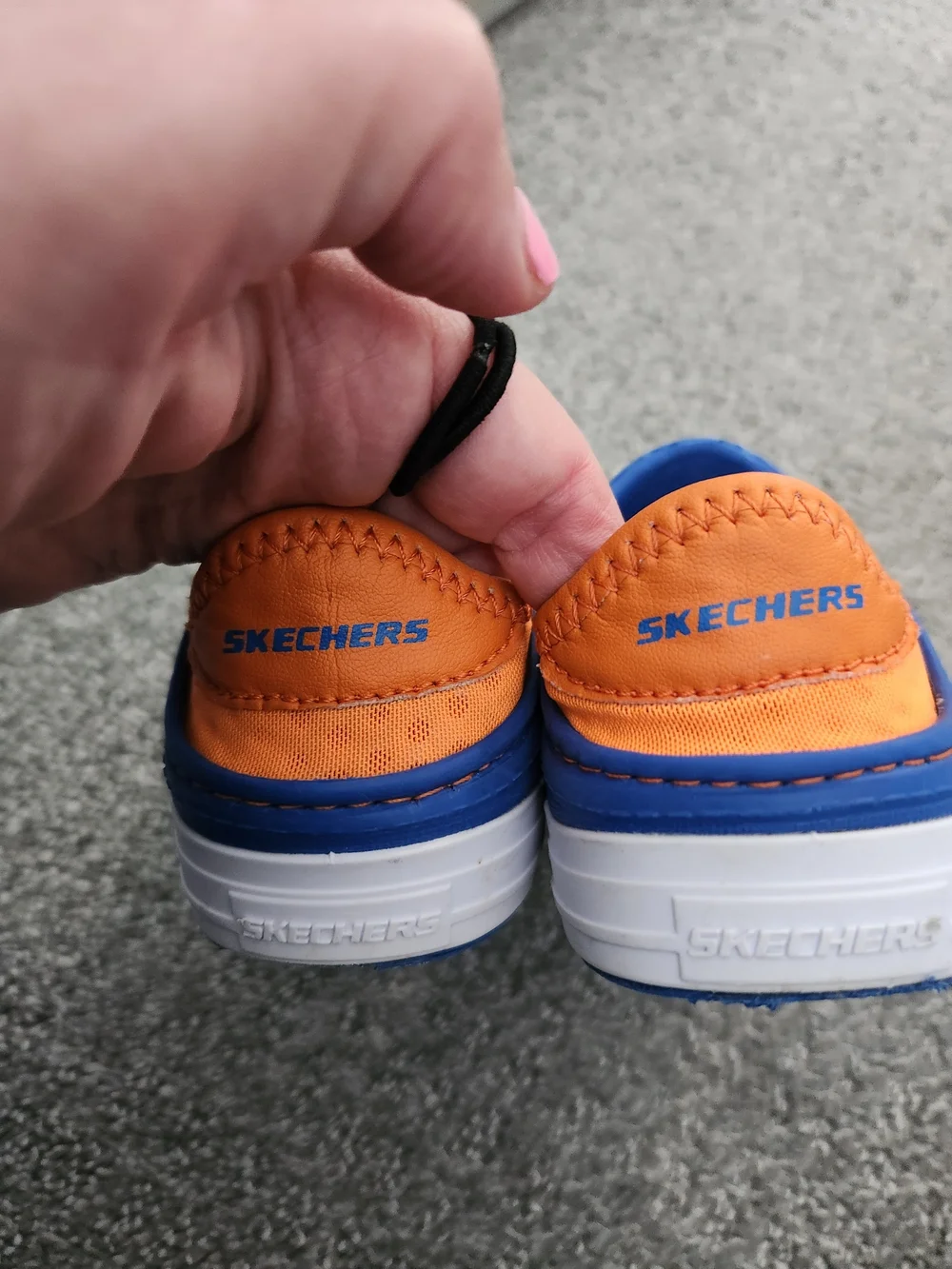 Skechers Kids' Blue Slip-On Water-Friendly Shoes Size 7